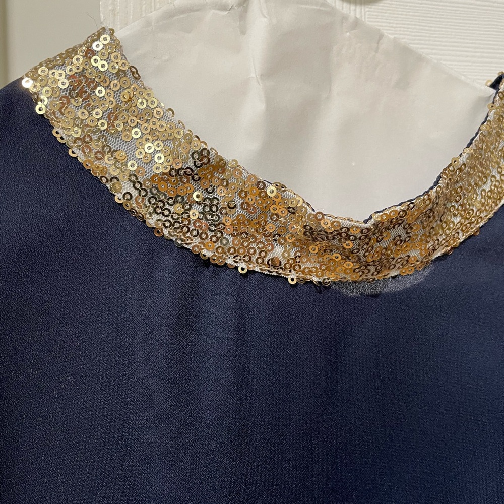 Navy blue blouse - Picture 6 of 12